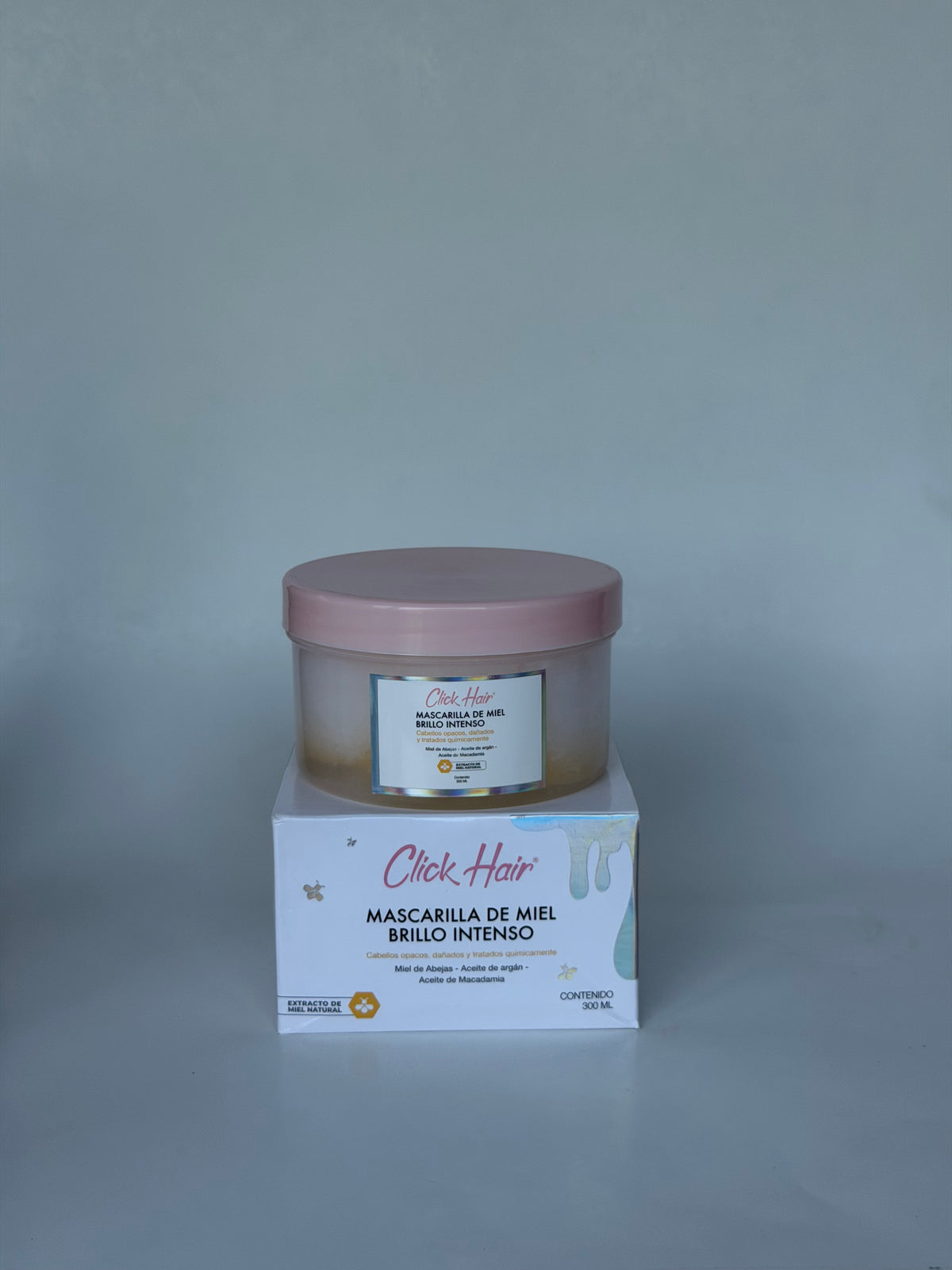 Mascarilla de Miel Brillo Intenso | Click Hair | 300 ml