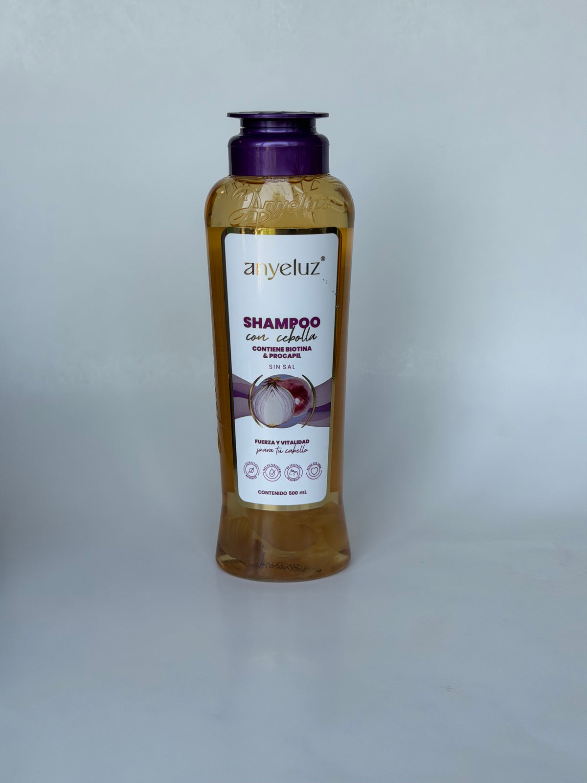 Shampoo con Cebolla | Anyeluz | 500 ml