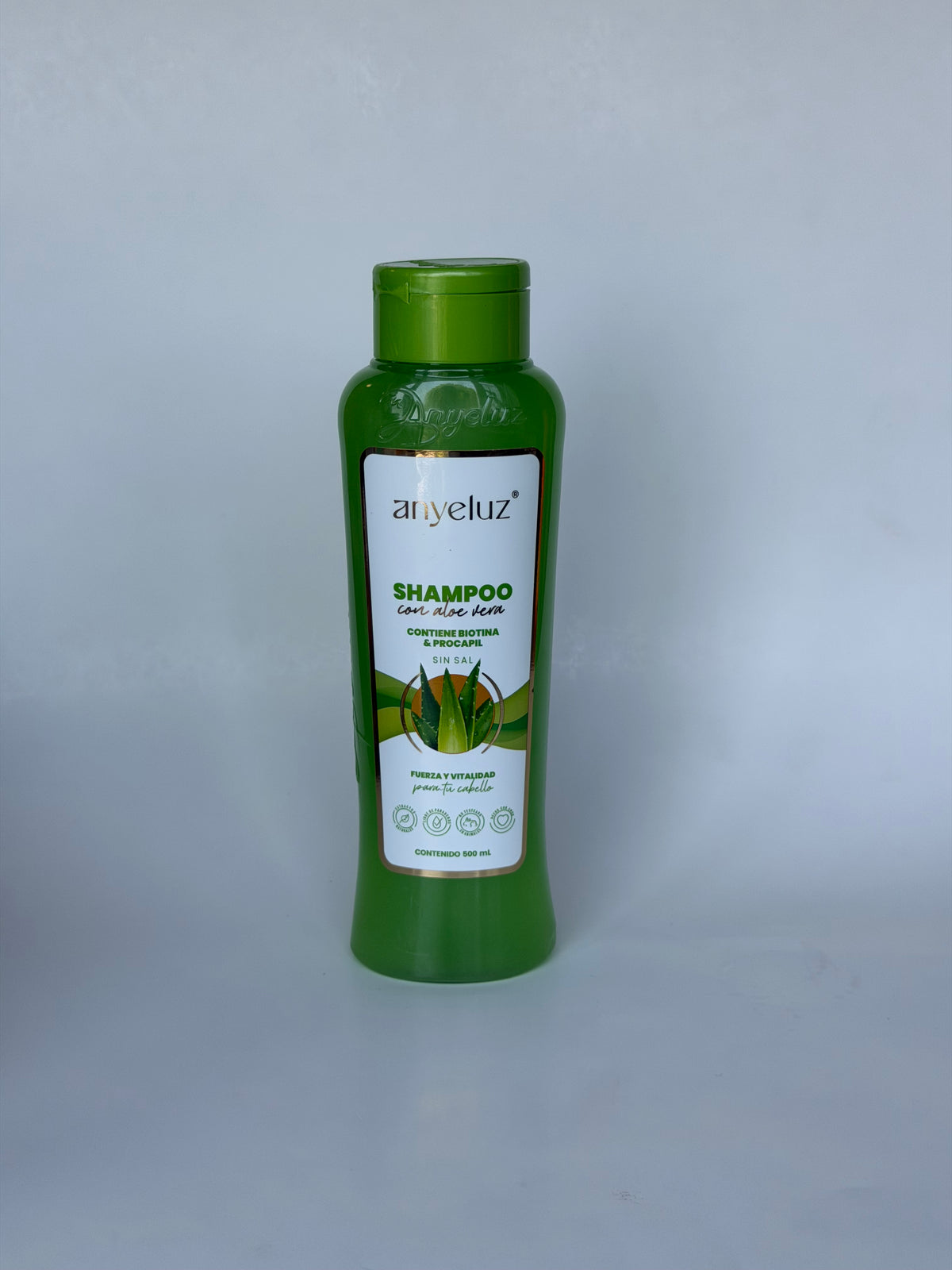 Shampoo con Aloe Vera | Anyeluz | 500 ml
